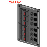 Rocker Switch with 6 Panels - SPST-ON-OFF - PN-LF6Z - ASM